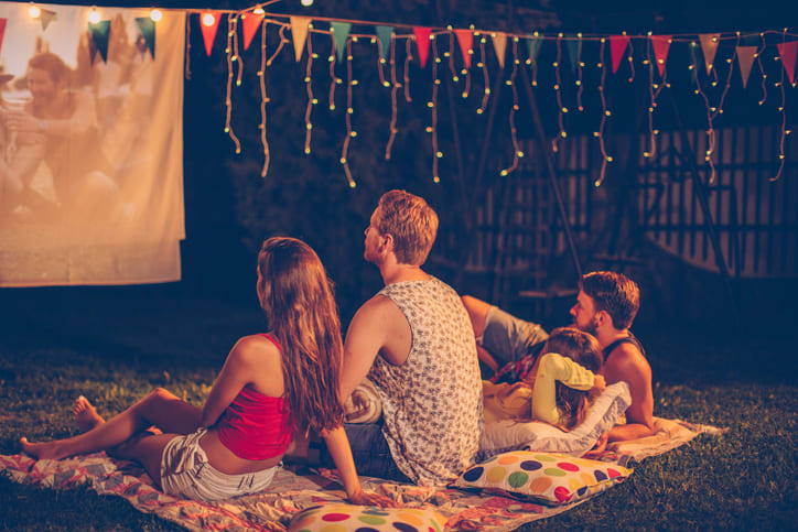 Open Air Kino in der Pfalz