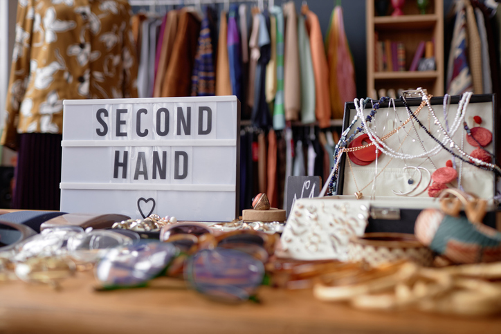 Secondhand-Laden in der Vorderpfalz